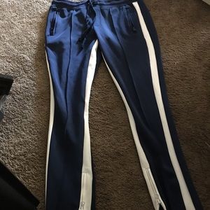 Pam & Gela navy white sweatsuit